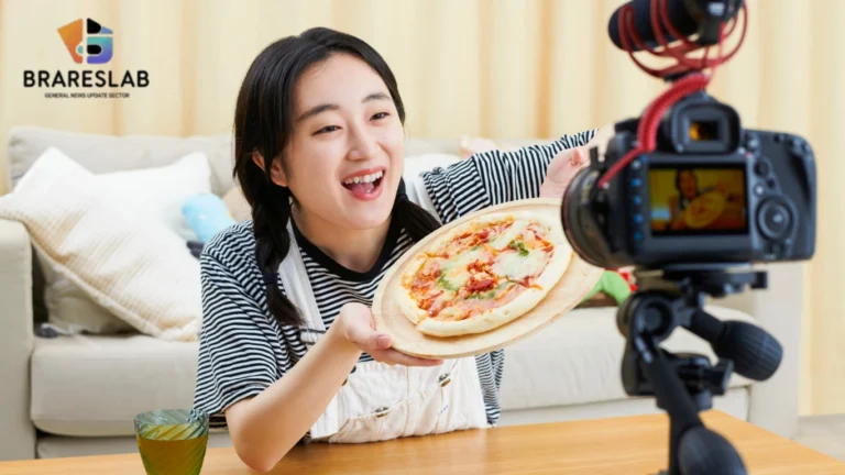food vlogger